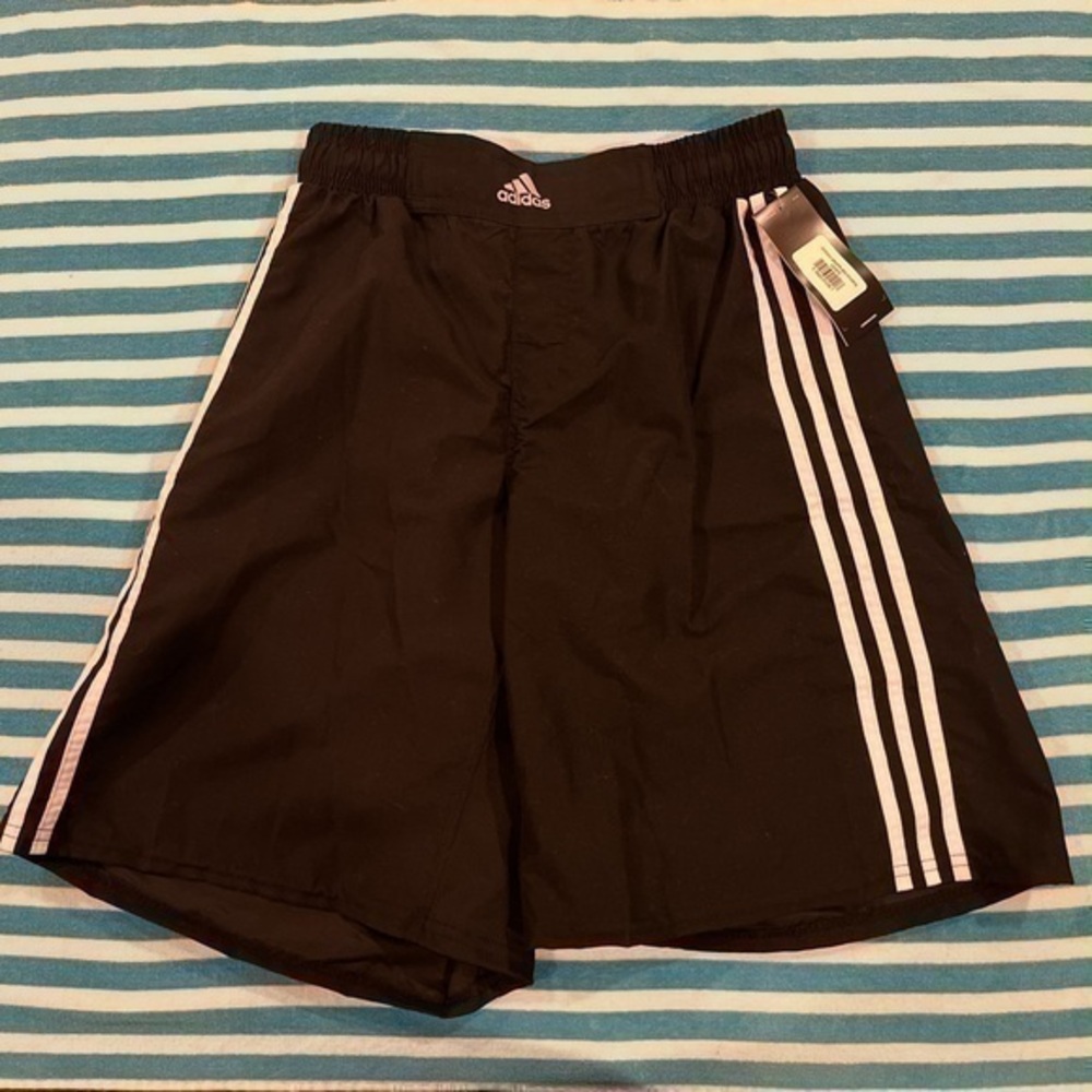 NWT Adidas Men’s Black Grappling Shorts Size Medium